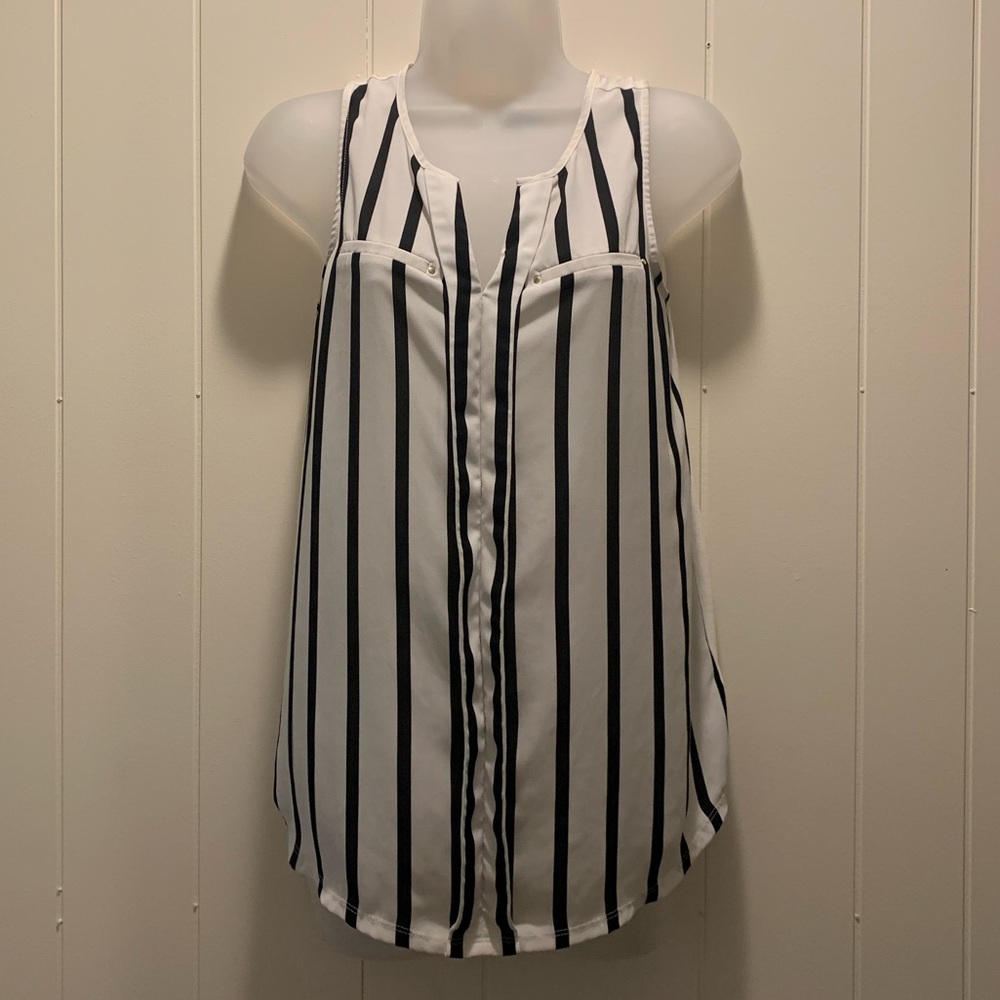 Stripped tank top